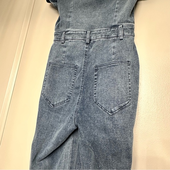 Vici Denim Jumpsuit - Picture 11 of 13